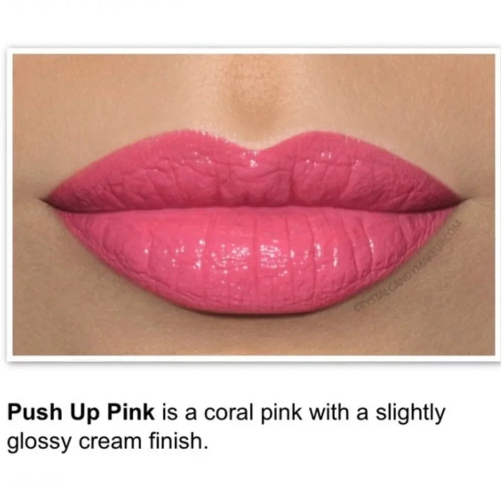 Buxom Va-Va Plump Shiny Liquid Lipstick, Push Up Pink (Retired Shade)